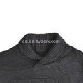 Herrtröja Osmanthus Stitch Shaw Collar Sweatshirt